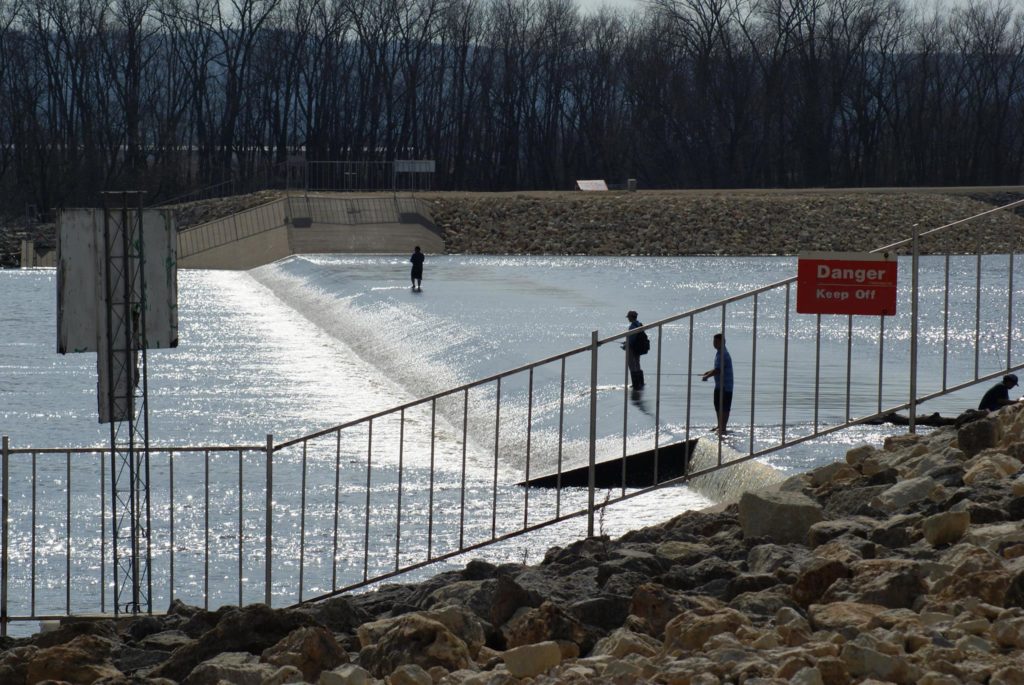 Lake Onalaska Spillway Wisconsin Great River Road